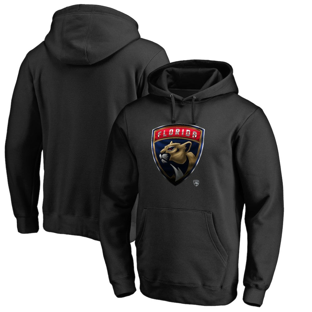 Florida Panthers Midnight Mascot Pullover Hoodie Black