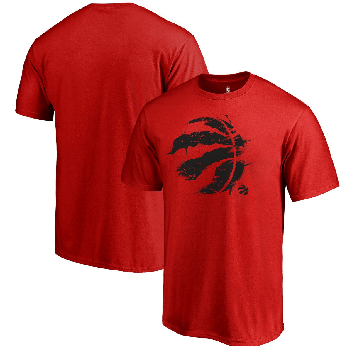 Toronto Raptors Splatter Logo T-Shirt - Red cheap