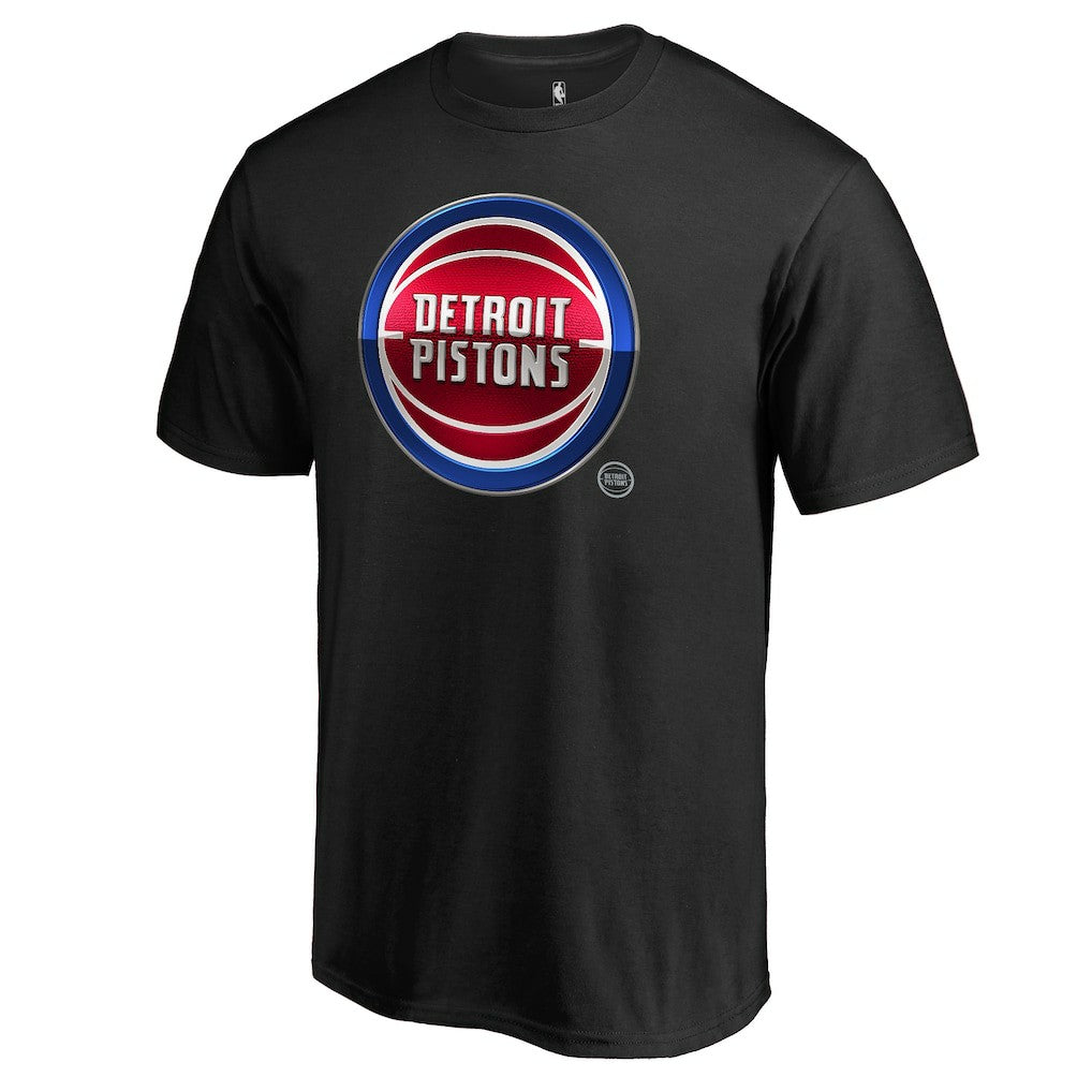 Detroit Pistons Midnight Mascot T-Shirt sale - Black discount