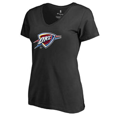 Oklahoma City Thunder Women's Midnight Mascot V-Neck T-Shirt - Black cheap