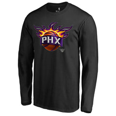 Phoenix Suns Midnight Mascot Long Sleeve T-Shirt - Black online