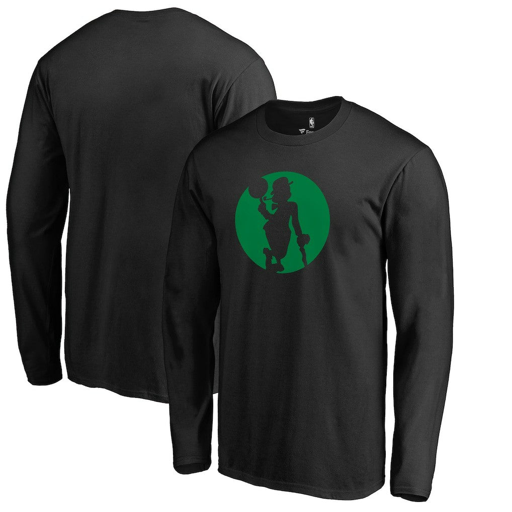 Boston Celtics Alternate Logo Long Sleeve T-Shirt - Black on sale