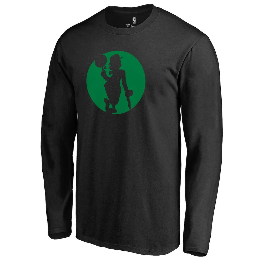 Boston Celtics Alternate Logo Long Sleeve T-Shirt - Black on sale