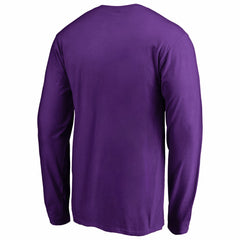 Los Angeles Lakers Alternate Logo Long Sleeve T-Shirt - Purple discount