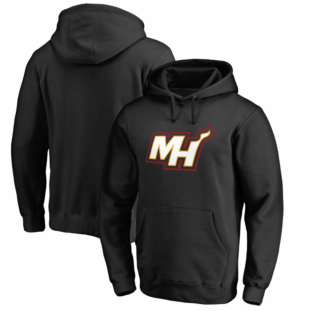 Miami Heat Alternate Logo Pullover Hoodie - Black discount