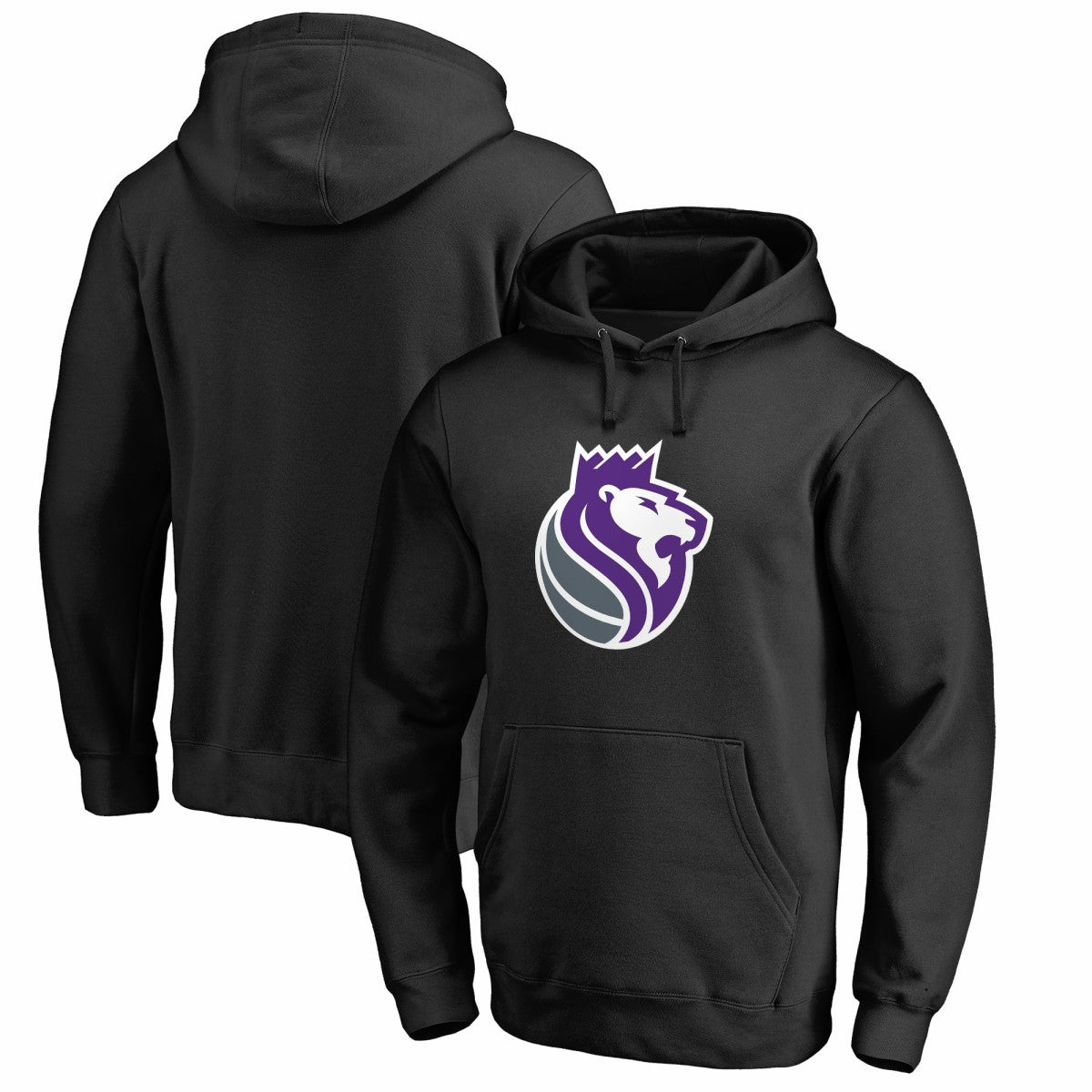 Sacramento Kings Alternate Logo Pullover Hoodie - Black on sale