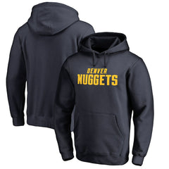 Denver Nuggets Wordmark Pullover Hoodie sale - Navy sale