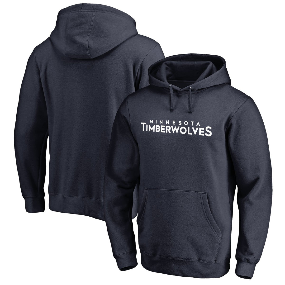 Minnesota Timberwolves Wordmark Pullover Hoodie - Navy online