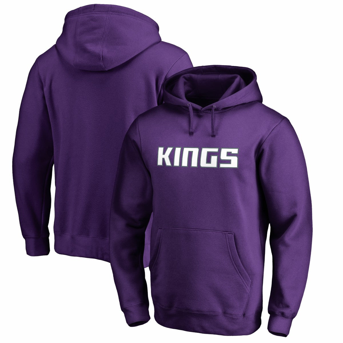 Sacramento Kings Wordmark Pullover Hoodie - Purple discount
