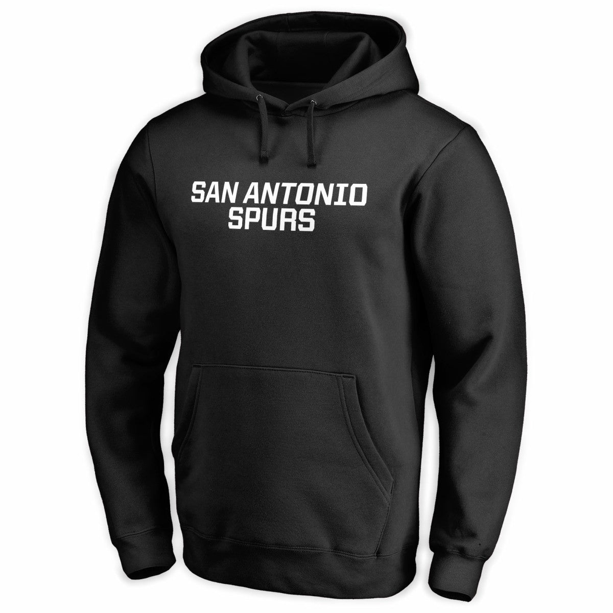 San Antonio Spurs Wordmark Pullover Hoodie - Black cheap