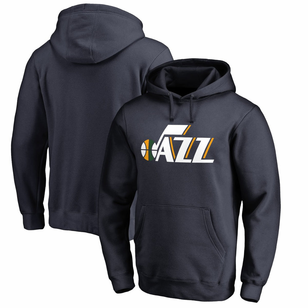 Utah Jazz Wordmark Pullover Hoodie - Navy online