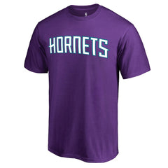 Charlotte Hornets Primary Wordmark T-Shirt - Purple sale