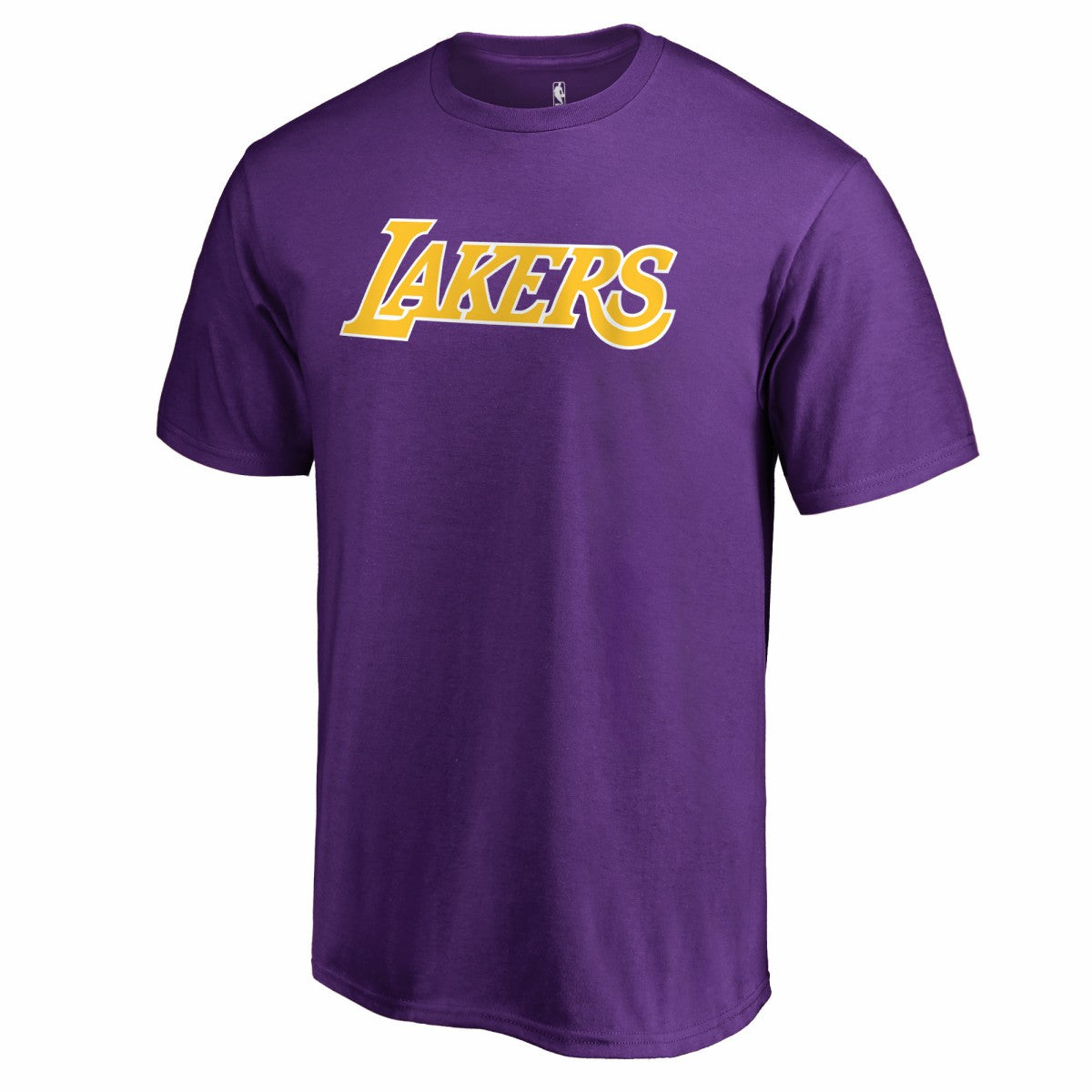 Los Angeles Lakers Primary Wordmark T-Shirt - Purple cheap