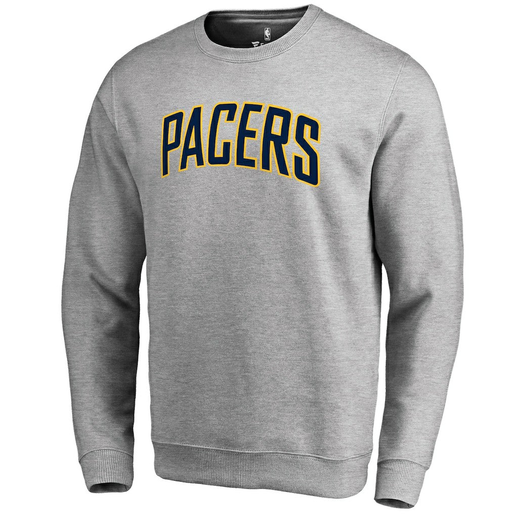 Indiana Pacers Wordmark Pullover Sweatshirt - Heathered Gray discount