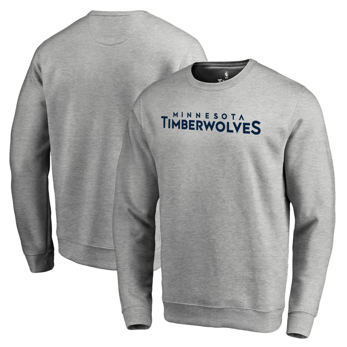 Minnesota Timberwolves Wordmark Pullover Sweatshirt - Heathered Gray online