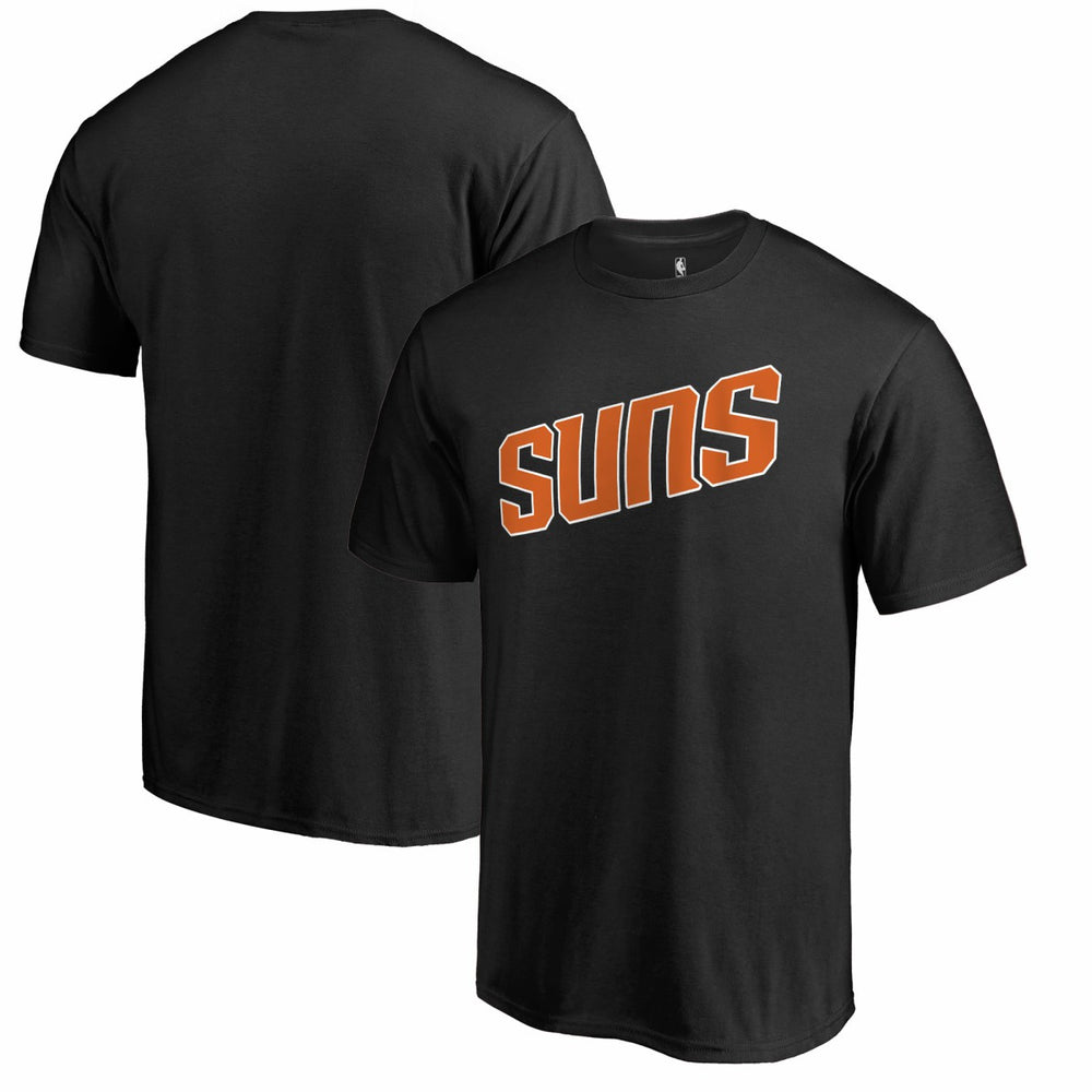 Phoenix Suns Primary Wordmark T-Shirt - Black for sale