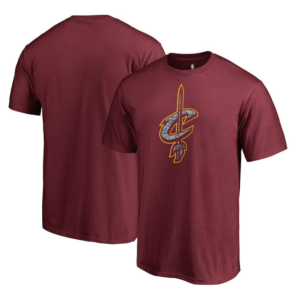 Cleveland Cavaliers Static Logo T-Shirt sale - Wine discount