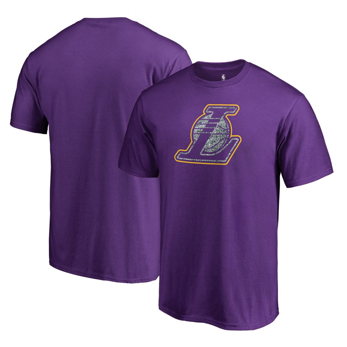 Los Angeles Lakers Static Logo T-Shirt - Purple on sale