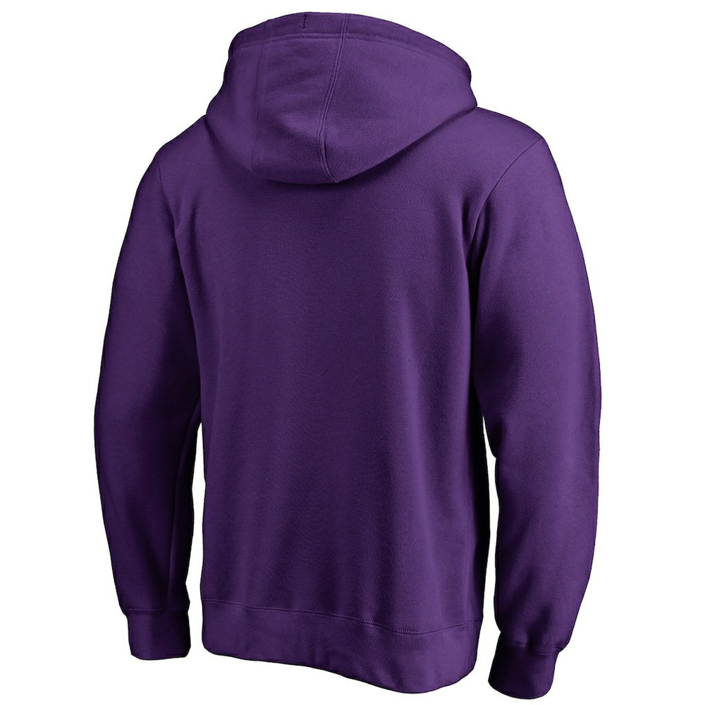 Charlotte Hornets Static Logo Pullover Hoodie - Purple shop