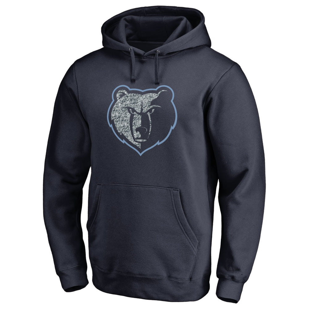Memphis Grizzlies Static Logo Pullover Hoodie - Navy discount
