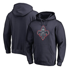 New Orleans Pelicans Static Logo Pullover Hoodie - Navy cheap
