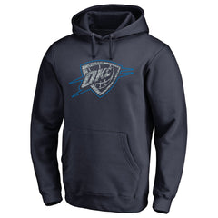 Oklahoma City Thunder Static Logo Pullover Hoodie - Navy cheap