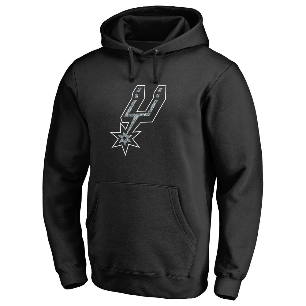 San Antonio Spurs Static Logo Pullover Hoodie - Black for sale