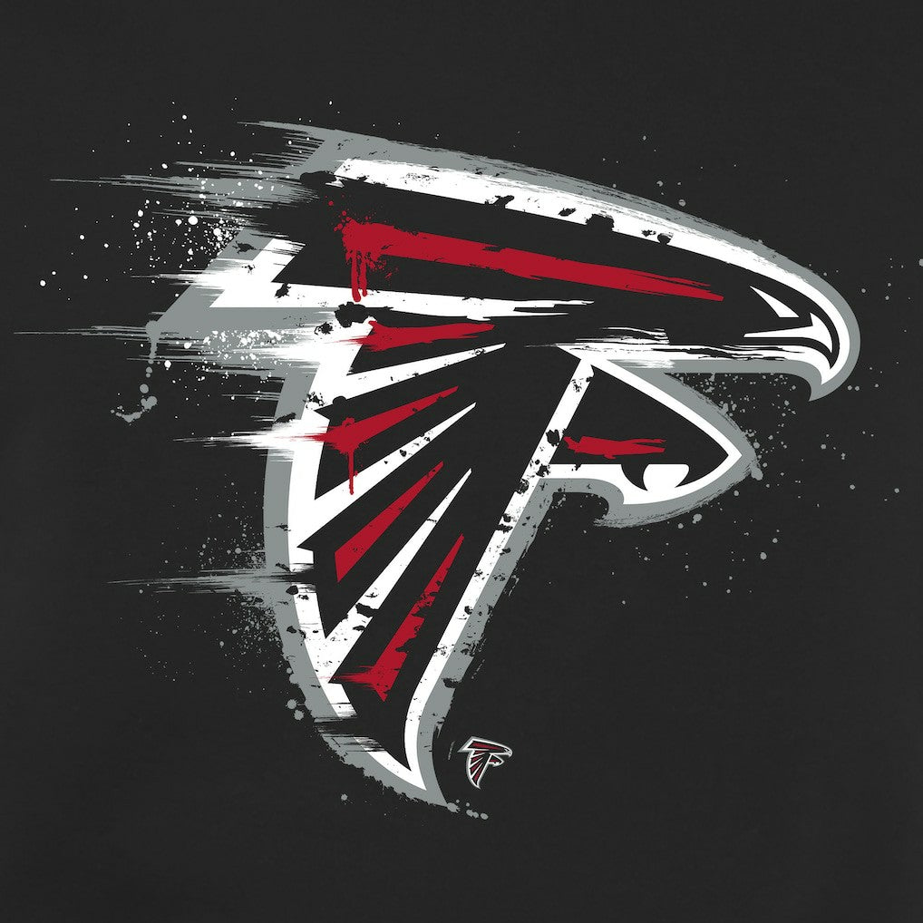 Atlanta Falcons Splatter Logo Pullover Hoodie - Black online