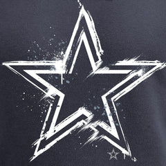 Dallas Cowboys Splatter Logo Pullover Hoodie - Navy online
