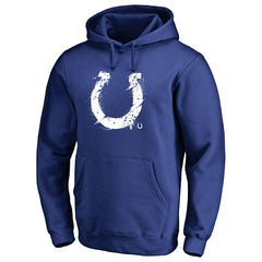 Indianapolis Colts Splatter Logo Pullover Hoodie - Royal sale
