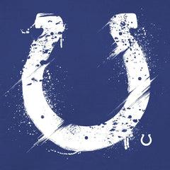 Indianapolis Colts Splatter Logo Pullover Hoodie - Royal sale