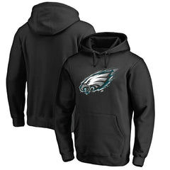 Philadelphia Eagles Splatter Logo Pullover Hoodie - Black cheap