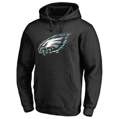Philadelphia Eagles Splatter Logo Pullover Hoodie - Black cheap