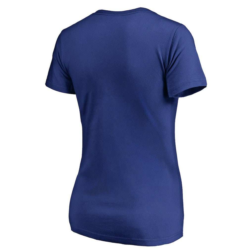 Buffalo Bills Women's Vintage Collection Victory Arch V-Neck T-Shirt - Royal discount