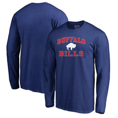 Buffalo Bills Vintage Collection Victory Arch Long Sleeve T-Shirt - Royal cheap