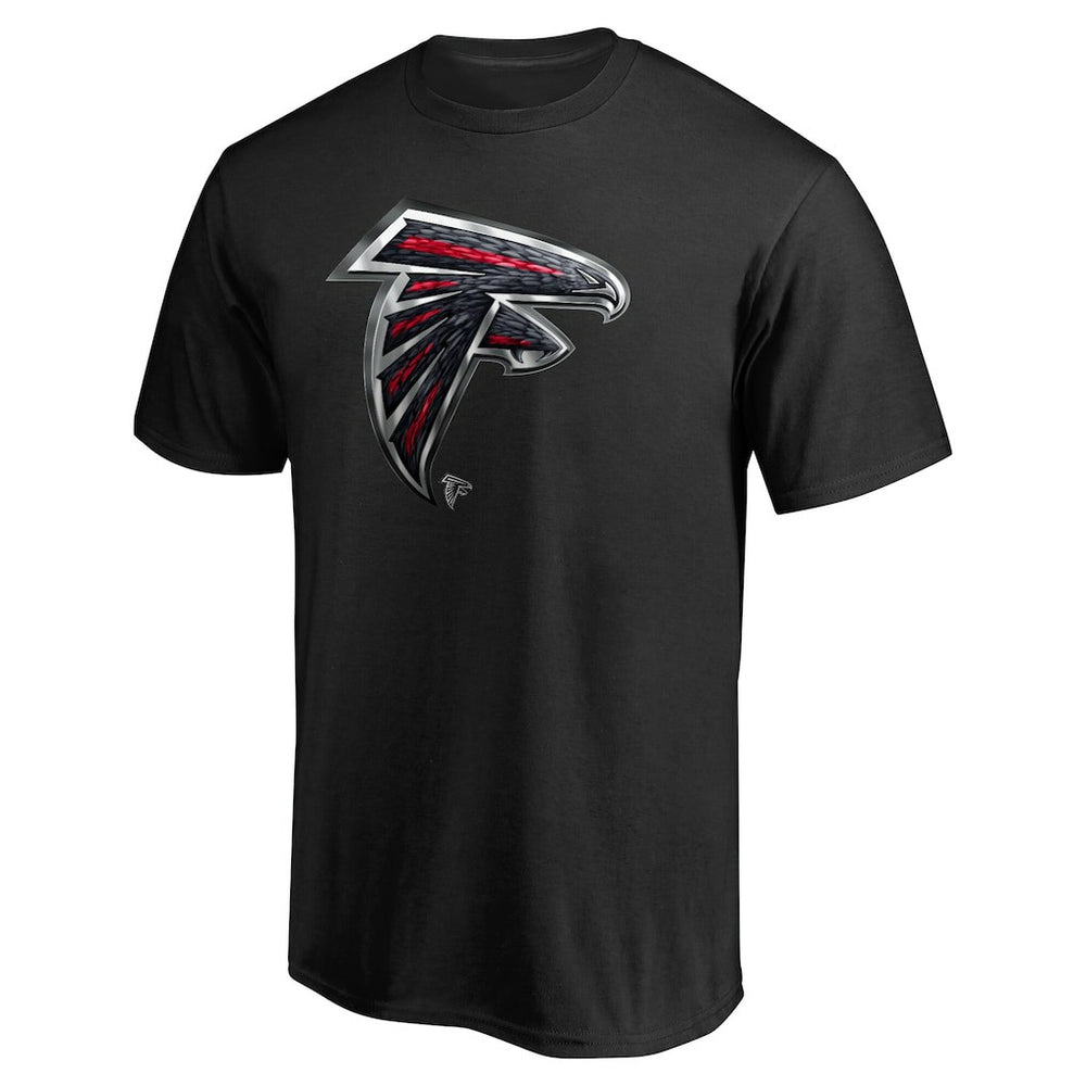 Atlanta Falcons Personalized Midnight Mascot T-Shirt - Black on sale