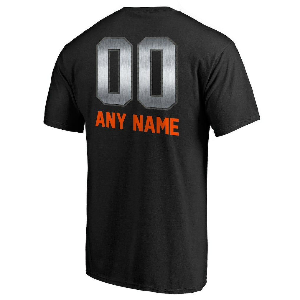 Chicago Bears Personalized Midnight Mascot T-Shirt - Black cheap