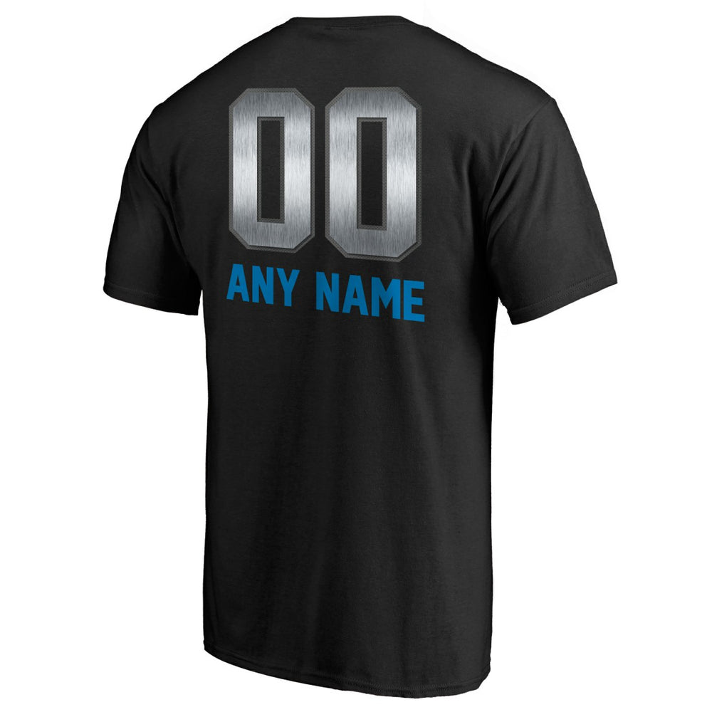 Detroit Lions Personalized Midnight Mascot T-Shirt - Black discount