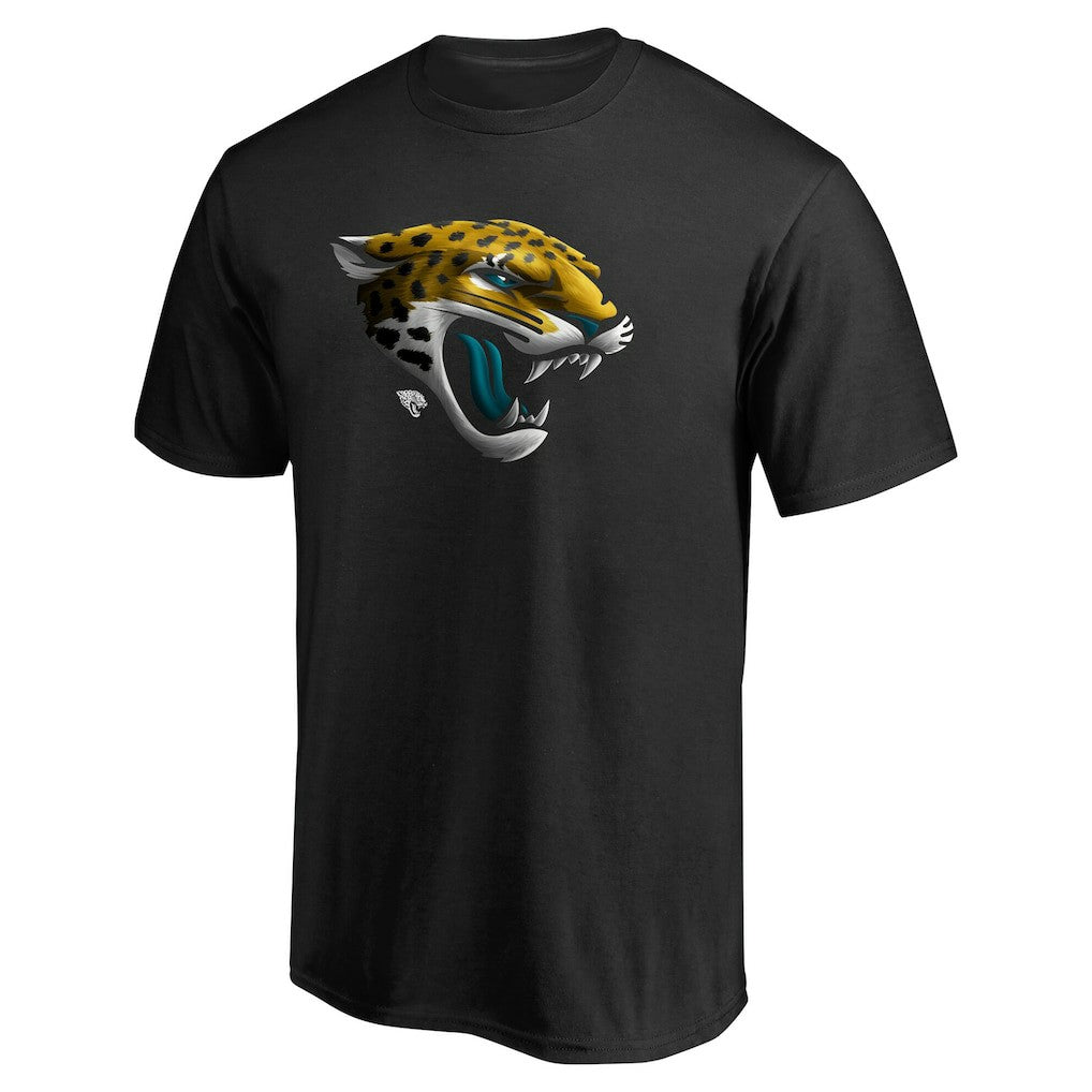 Jacksonville Jaguars Personalized Midnight Mascot T-Shirt - Black sale