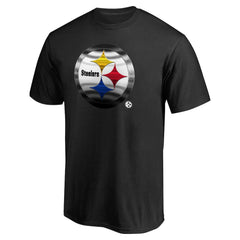 Pittsburgh Steelers Personalized Midnight Mascot T-Shirt - Black for sale