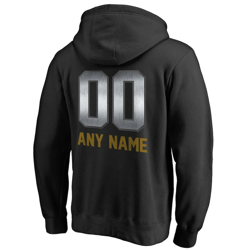 Baltimore Ravens Personalized Midnight Mascot Pullover Hoodie - Black cheap