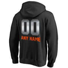 Chicago Bears Personalized Midnight Mascot Pullover Hoodie - Black discount