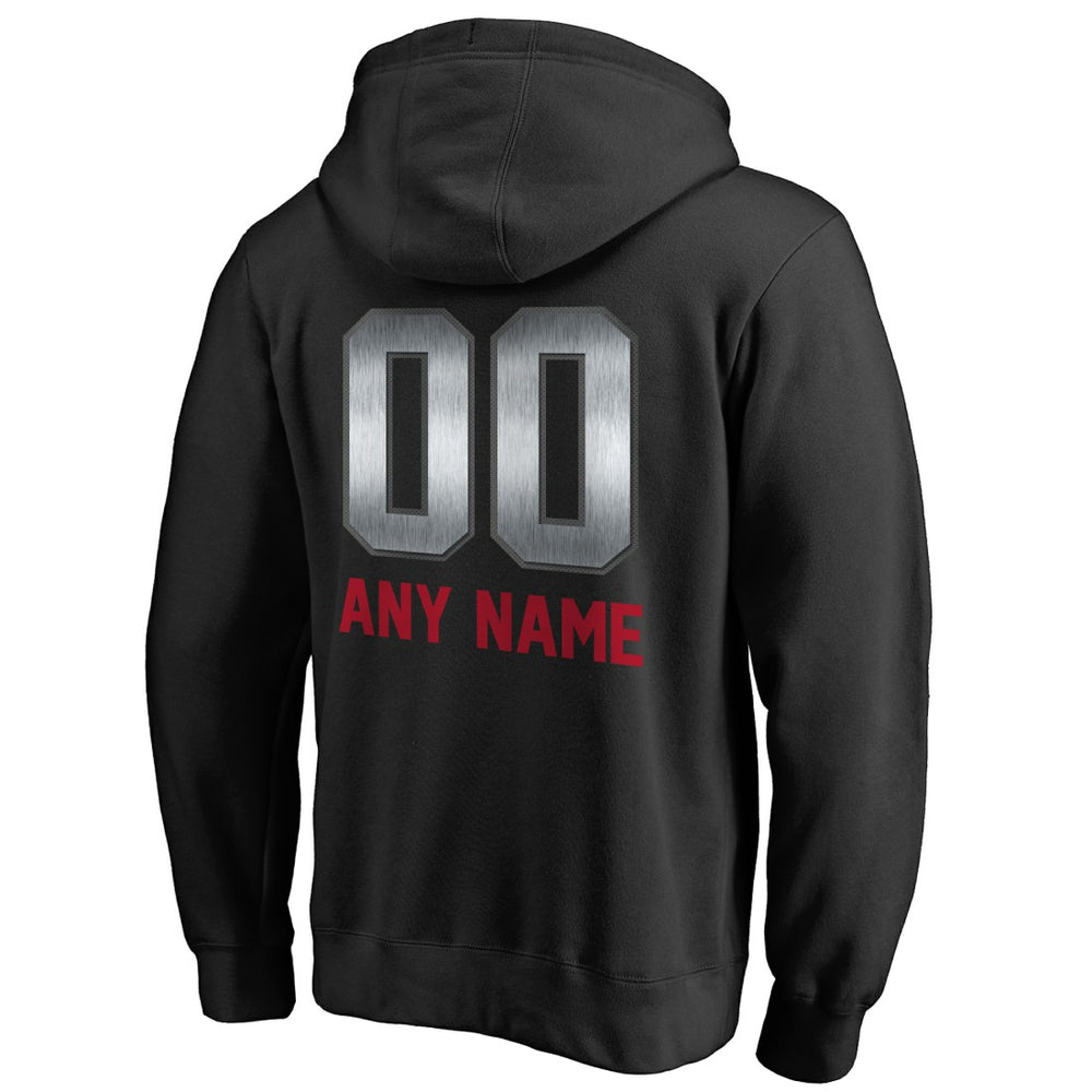 Houston Texans Personalized Midnight Mascot Pullover Hoodie - Black cheap
