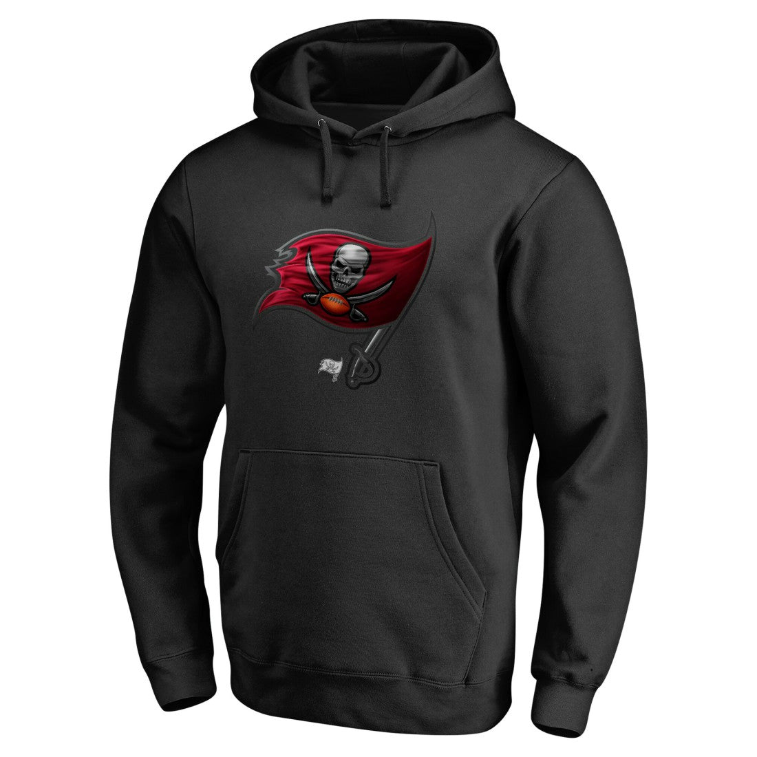 Tampa Bay Buccaneers Personalized Midnight Mascot Pullover Hoodie - Black for sale