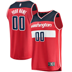 Washington Wizards Youth Fast Break Custom Replica Jersey Red - Icon Edition | Fanatics online
