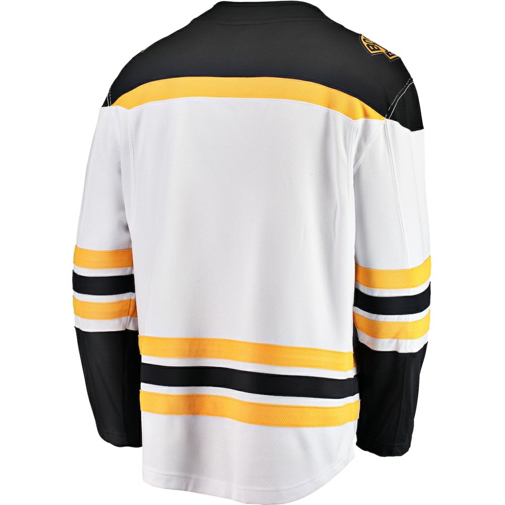 Boston Bruins Fanatics Youth Away Breakaway Jersey White