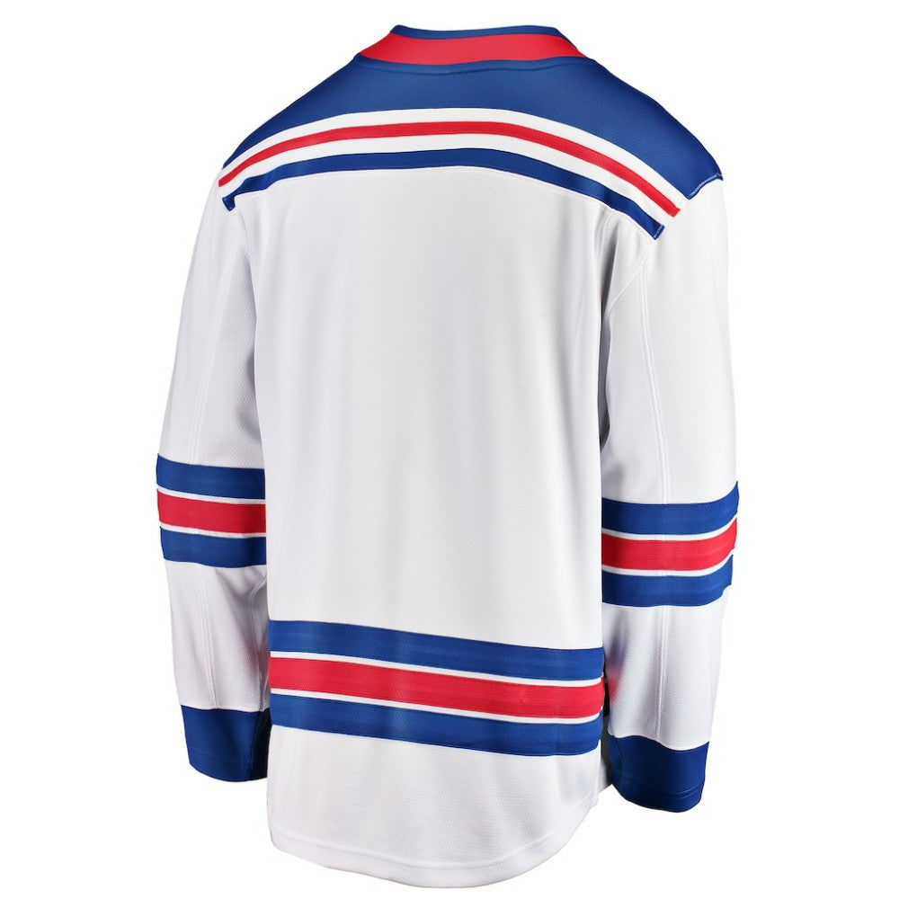 New York Rangers Fanatics Youth Away Breakaway Jersey White