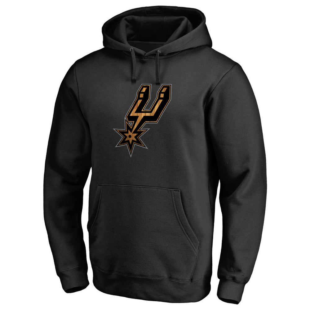 San Antonio Spurs Hardwood Pullover Hoodie - Black sale