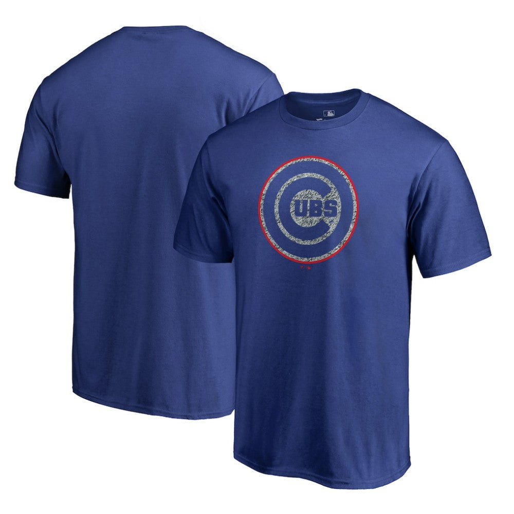 Chicago Cubs Static Logo T-Shirt - Royal