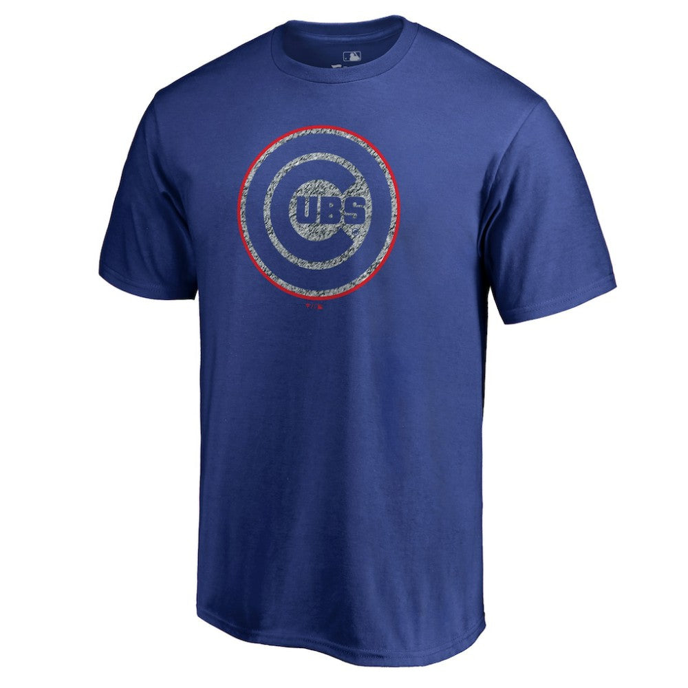 Chicago Cubs Static Logo T-Shirt - Royal